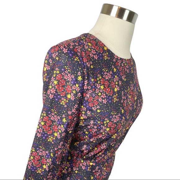 Forever 21 Floral Mini Dress - Size Small - Picture 3 of 6